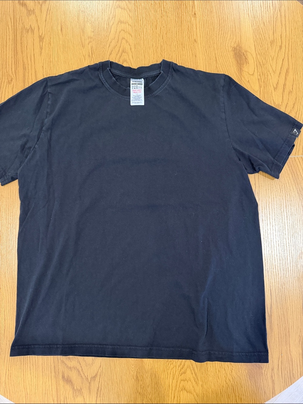 Gymshark Classic Black Men's Crew Neck T-Shirt